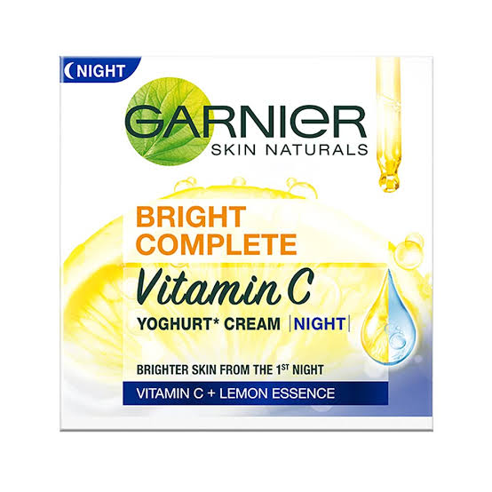 Garnier bright complete yoghurt cream vitamic C 50ml made indonesia