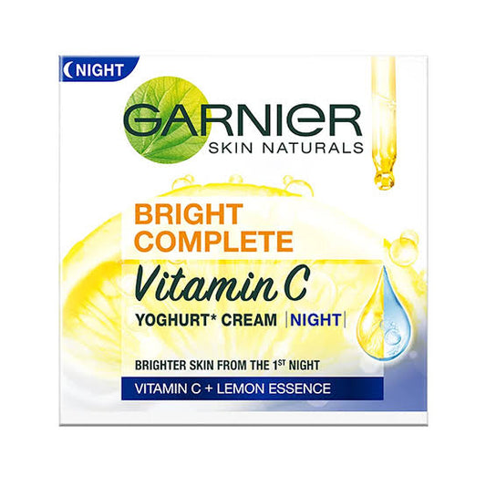 Garnier bright complete yoghurt cream vitamic C 50ml made indonesia