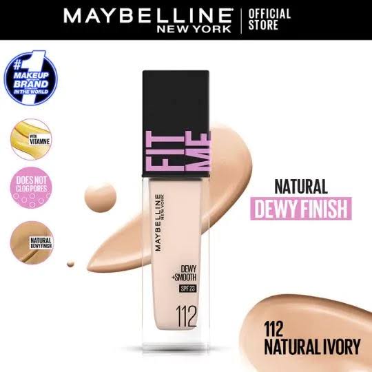 Maybelline - Fit Me Dewy + Smooth Liquid Foundation SPF 23 30ml