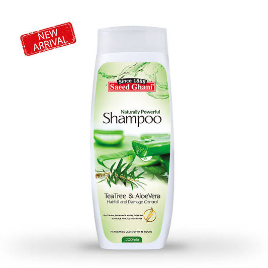 Saeed Ghani TeaTree&AloeVera Shampoo 200ml