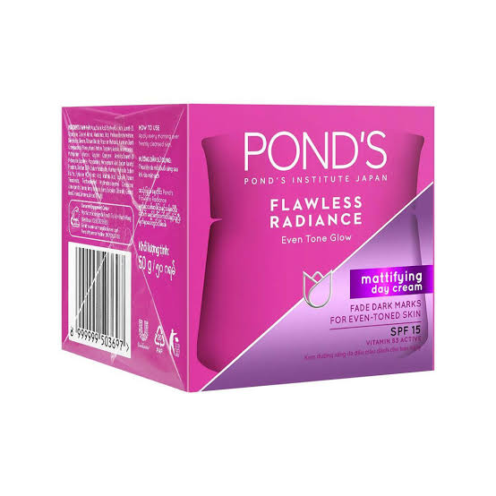 Ponds Flawless Mattifying Day Cream 50gm Spf15