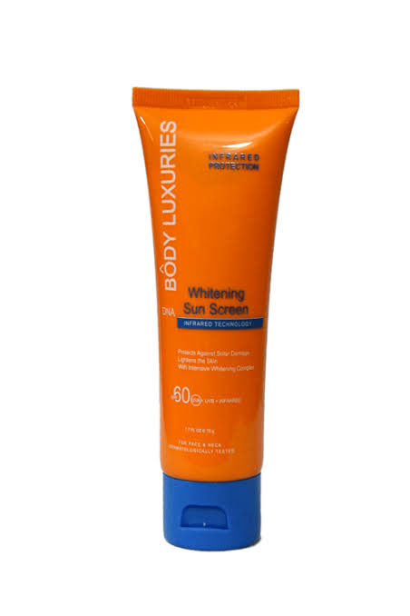 Body Luxuries Whitening Sun Screen Spf60 75gm