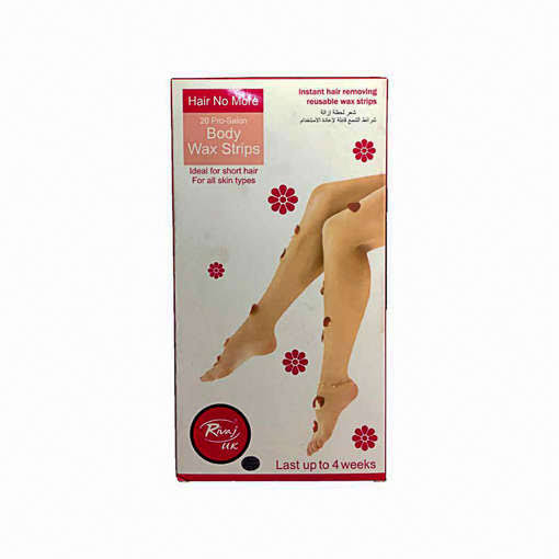 Rivaj Hair Removing Wax Strips (20Strips)