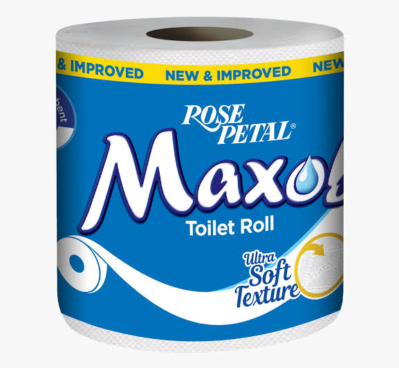 ROSE PETAL TOILET TISSUE MAXOB TOILET ROLL (SINGLE)