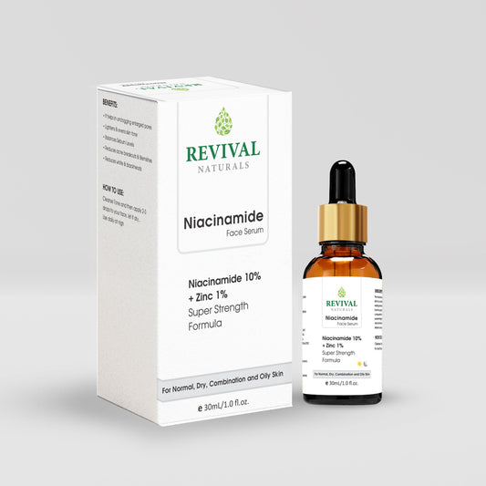 Revival Naturals Niacinamide10%+Zinc1% face serum 30ml