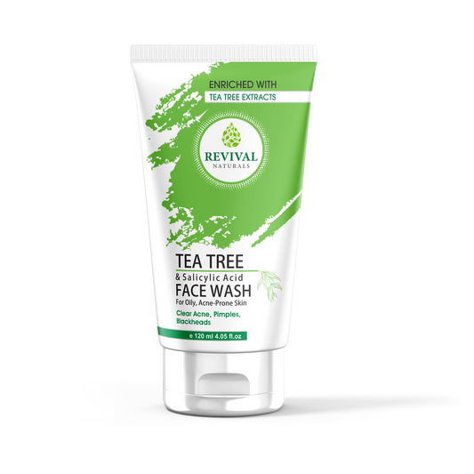 Revival naturals TeaTree Salicylic acid Face Wash 120ml