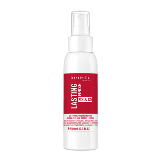Rimmel lasting finish fix&go 2in1 primer& setting/Fixing spray FIXER 100ml