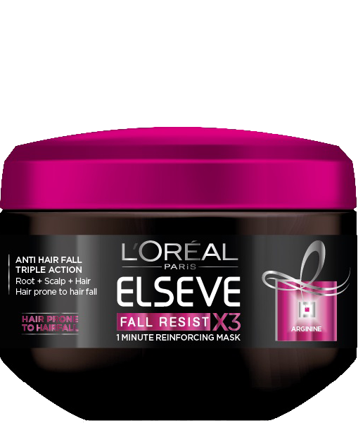 LOreal Paris - Elseve Fall Resist 3X Anti-Hair Fall Treatment Hair Mask 200ml