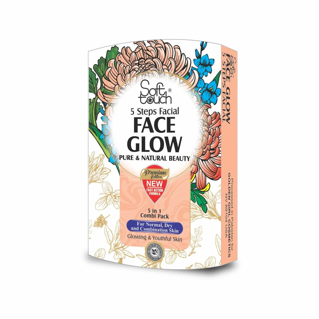 Golden girl soft touch Herbal Facial 5 Step Facial sache