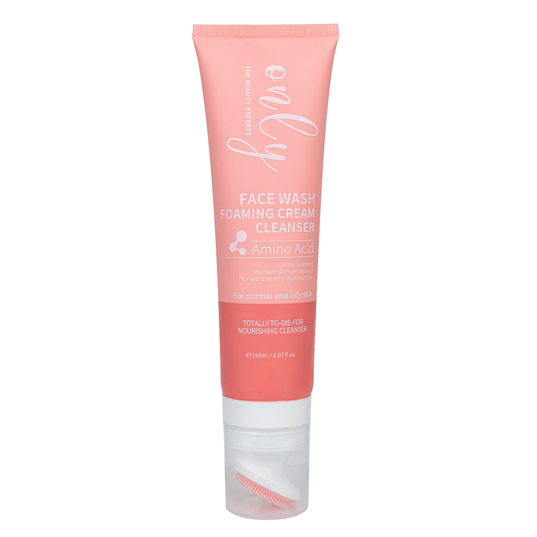 OnlyAura Amino Acid Facewash foaming cleanser 150ml