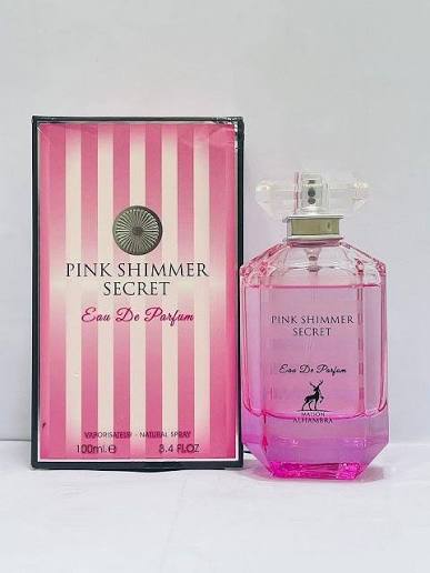 Pink Shimmer Secret Eau De Parfum For Women Perfume 100ml by Maison Alhambra