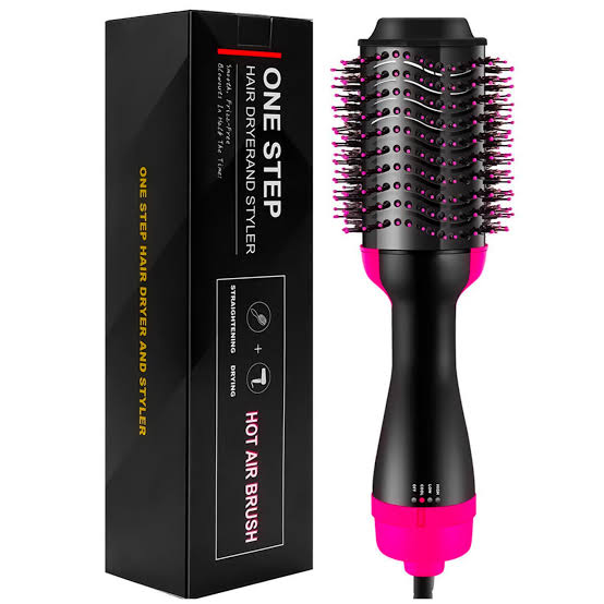 One Step Hot Air Brush Straightening & Drying