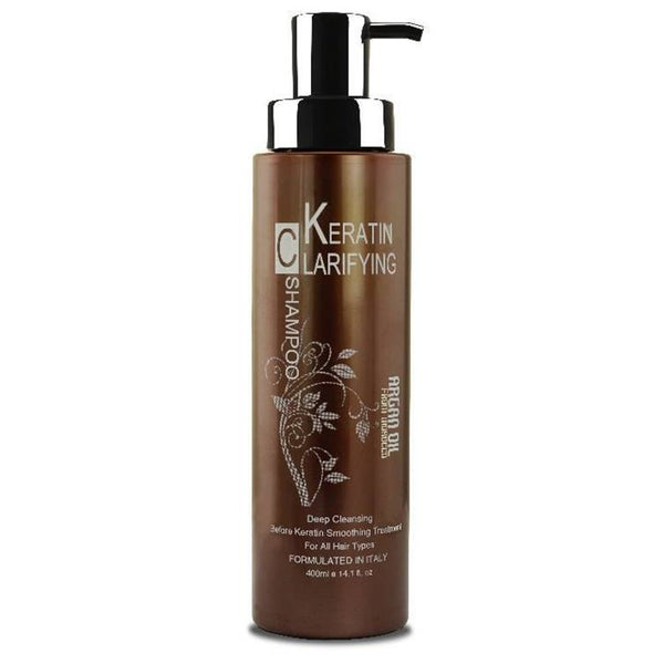 Keratin Clarifying Argan Oil Deep Cleansing Shampoo 400ml