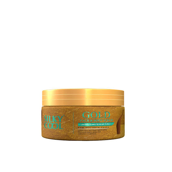 Silky cool Face & Body Scrub Gel Gold 200ml