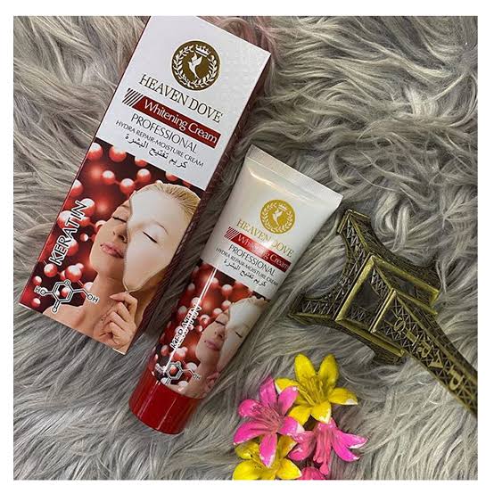 Heaven Dove Keratin Professional Whitening Face Cream – 120 Gram