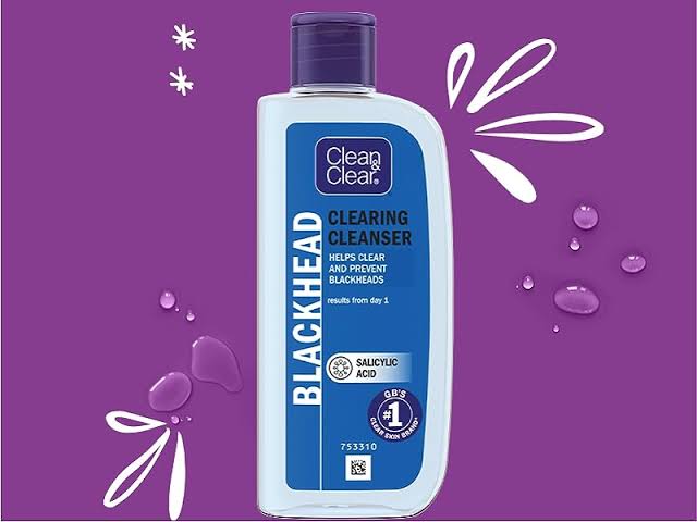 CLEAN & CLEAR Blackhead Clearing Cleanser with Salicylic acid 200ml