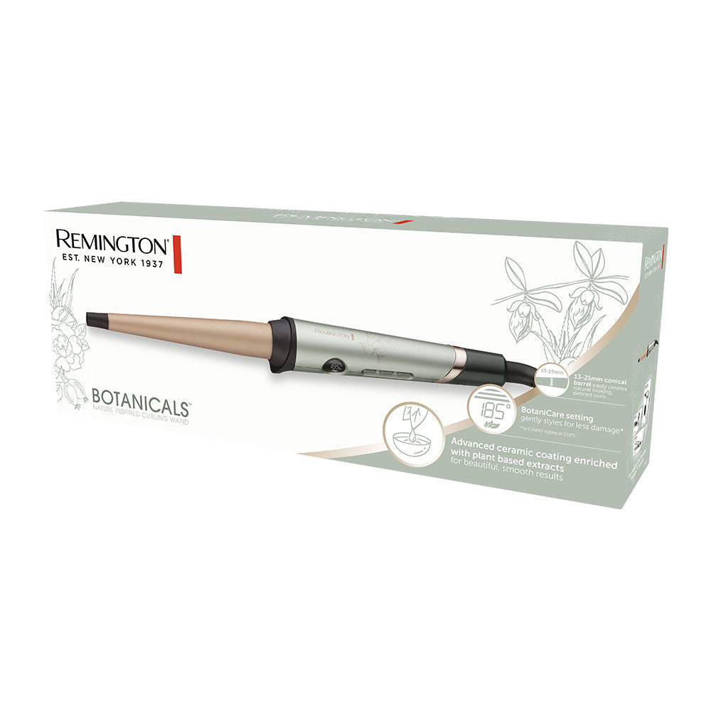 REMINGTON BOTANICALS CURLING WAND CI5860 with 1 year warranty