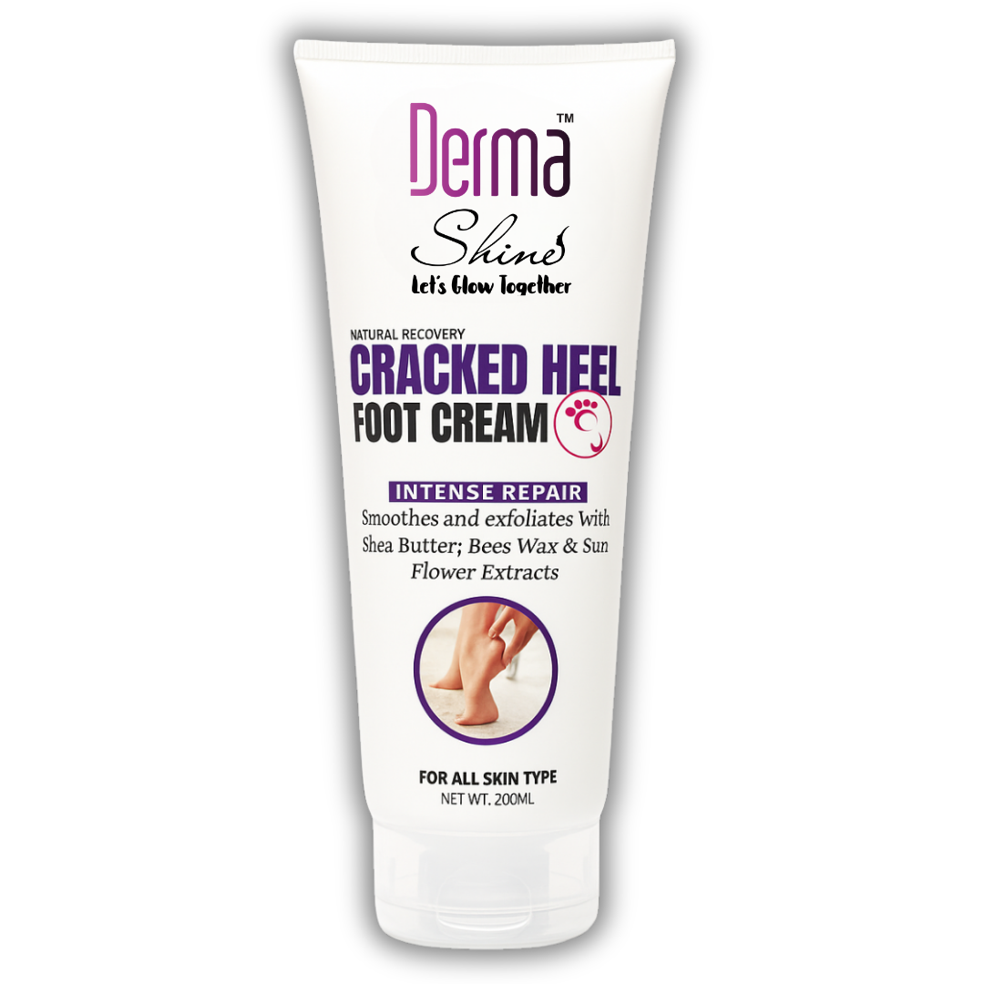 Derma shine cracked heel foot cream intense repair 200ml