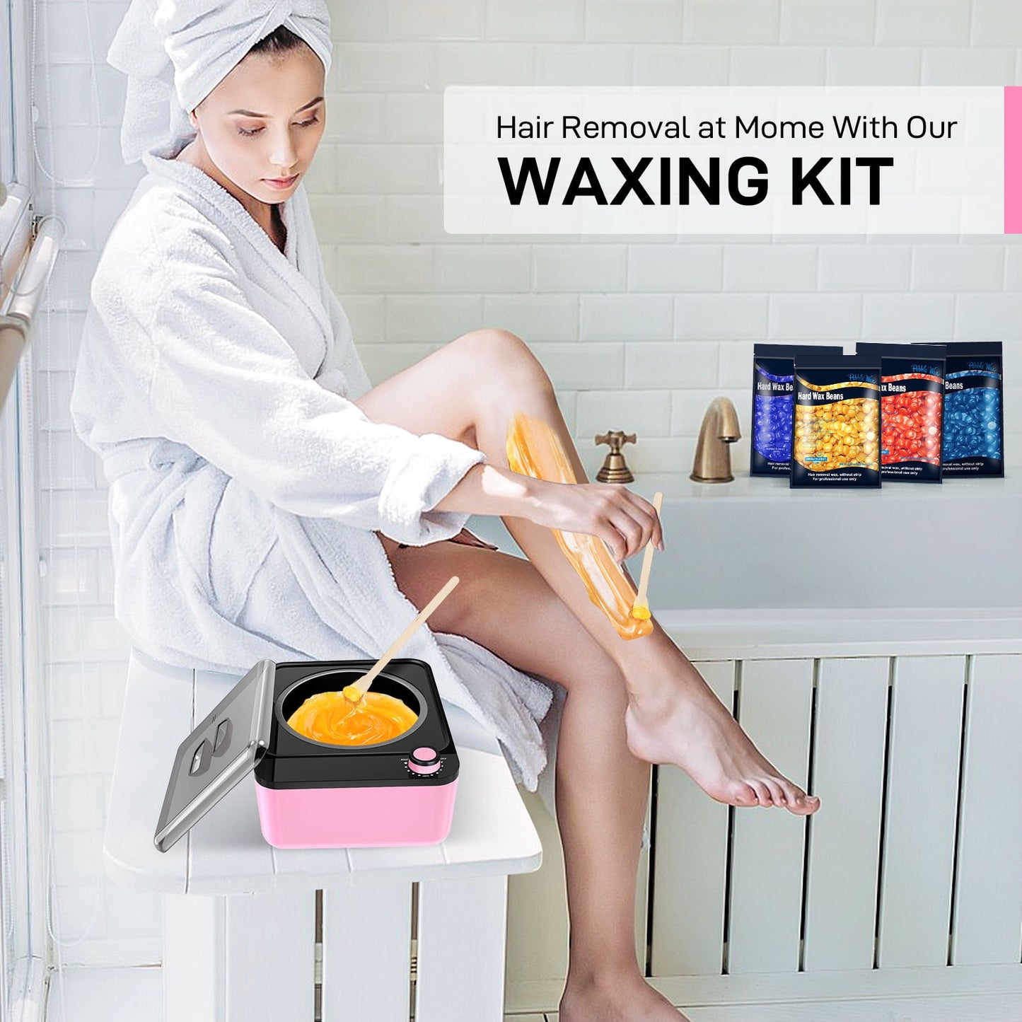 Tooca hair removal waxing kit