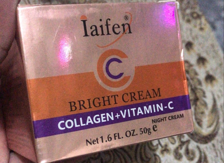 Iaifen Vitamin C collagen Whitening Night Cream 50gm