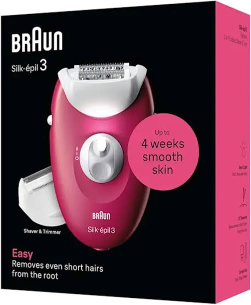 Braun Silk-épil 3 SE 3-032 Epilator, with 1 year warranty made in germany