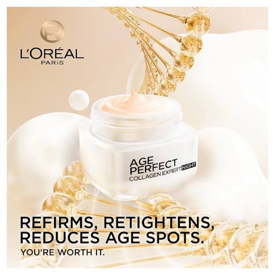 LOreal Paris Age Perfect Collagen Expert Retightening night Cream50ml
