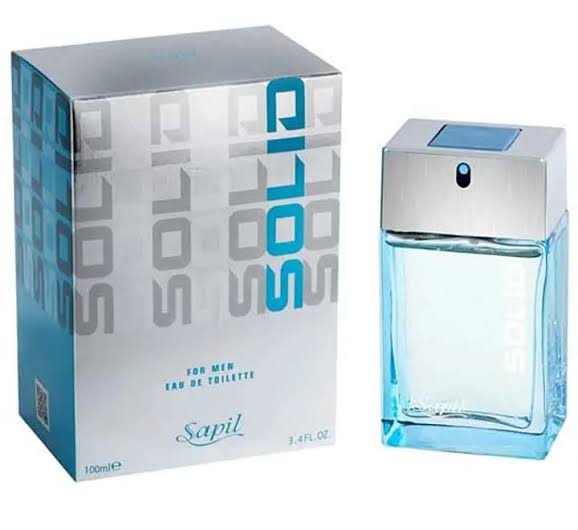 Sapil Solid For Men Eau De Toilette, 100ml perfume