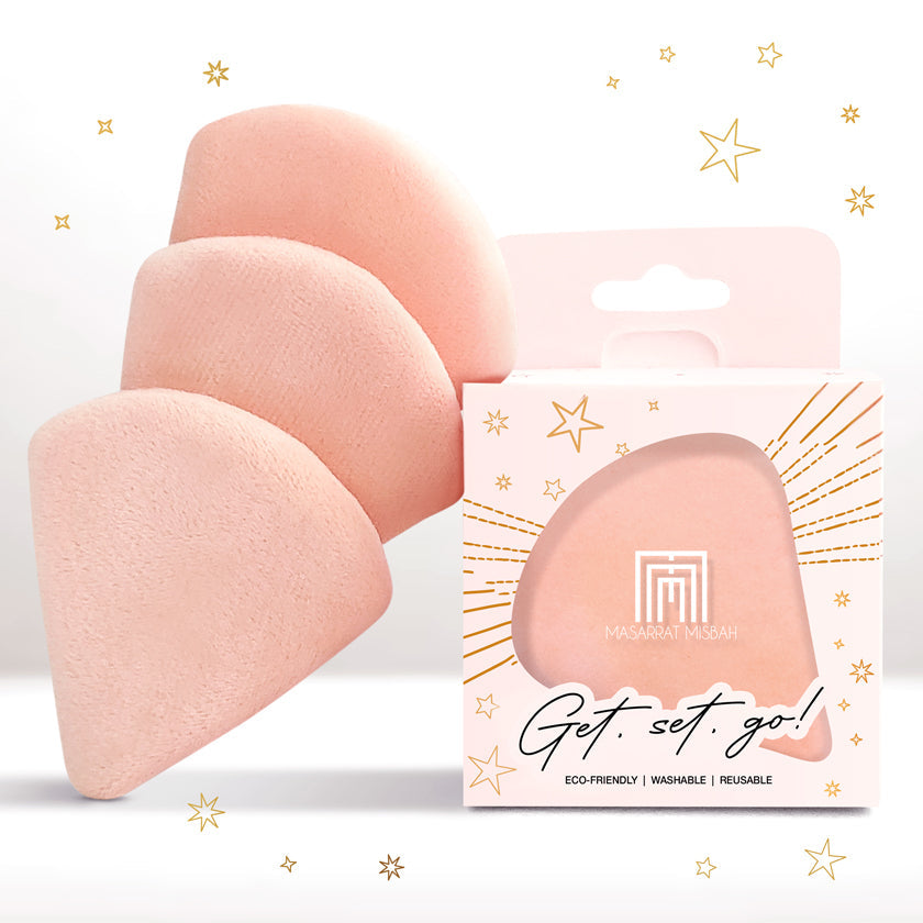 Masarrat Misbah Get Set Go Face Powder Pufff