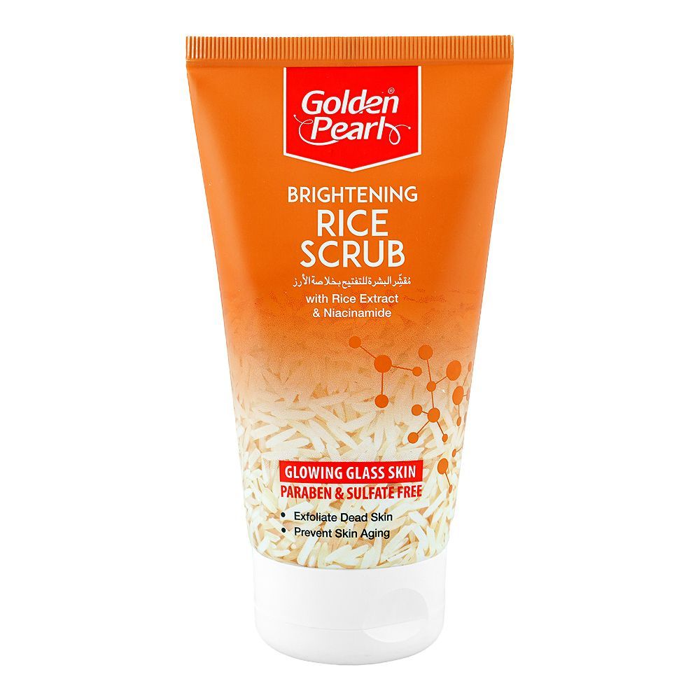 Golden Pearl Brightening Rice Scrub