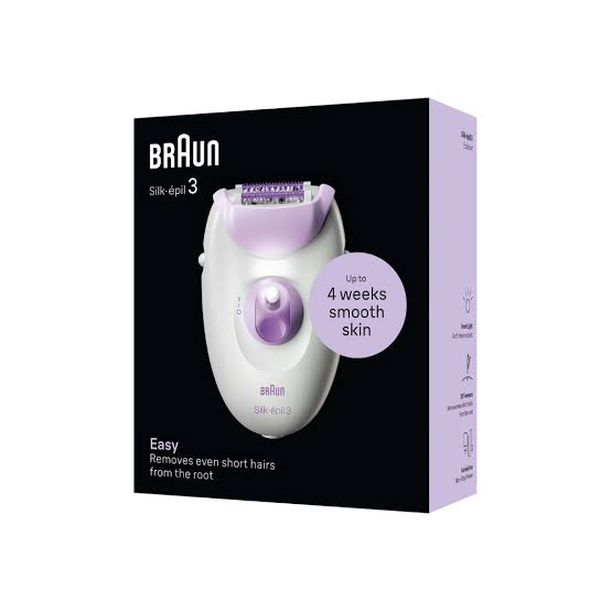Braun Silk epil 3 Se3-000 with 1 year warranty made in germany