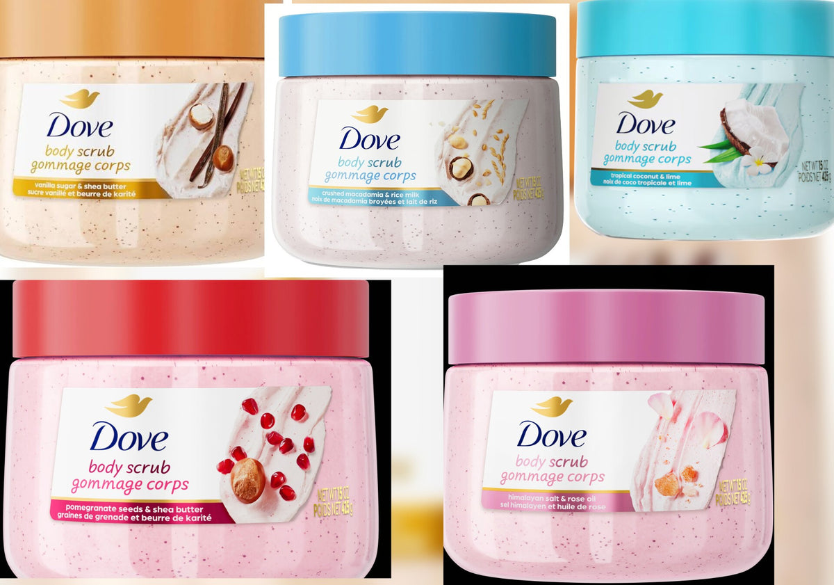 Dove gommage Corps body scrub 425gm
