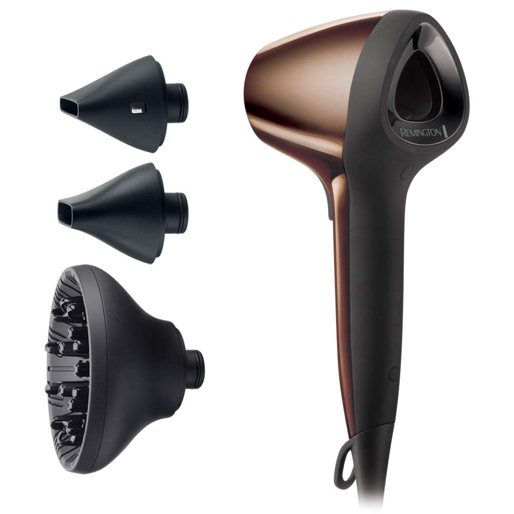 REMINGTON D7777 AIR 3D HAIR DRYER with 1 year warranty