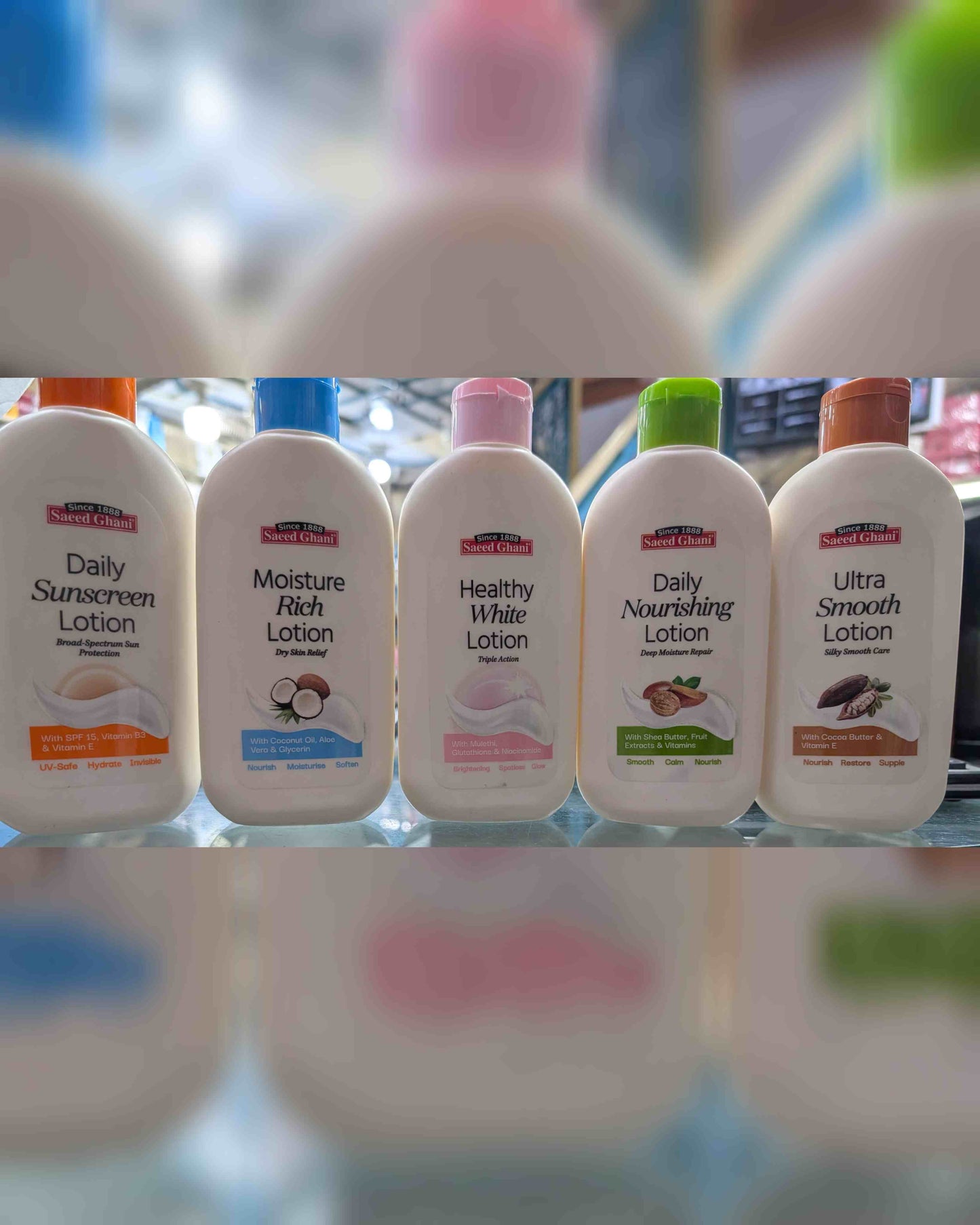 Saeed ghani face & body lotion 200ml