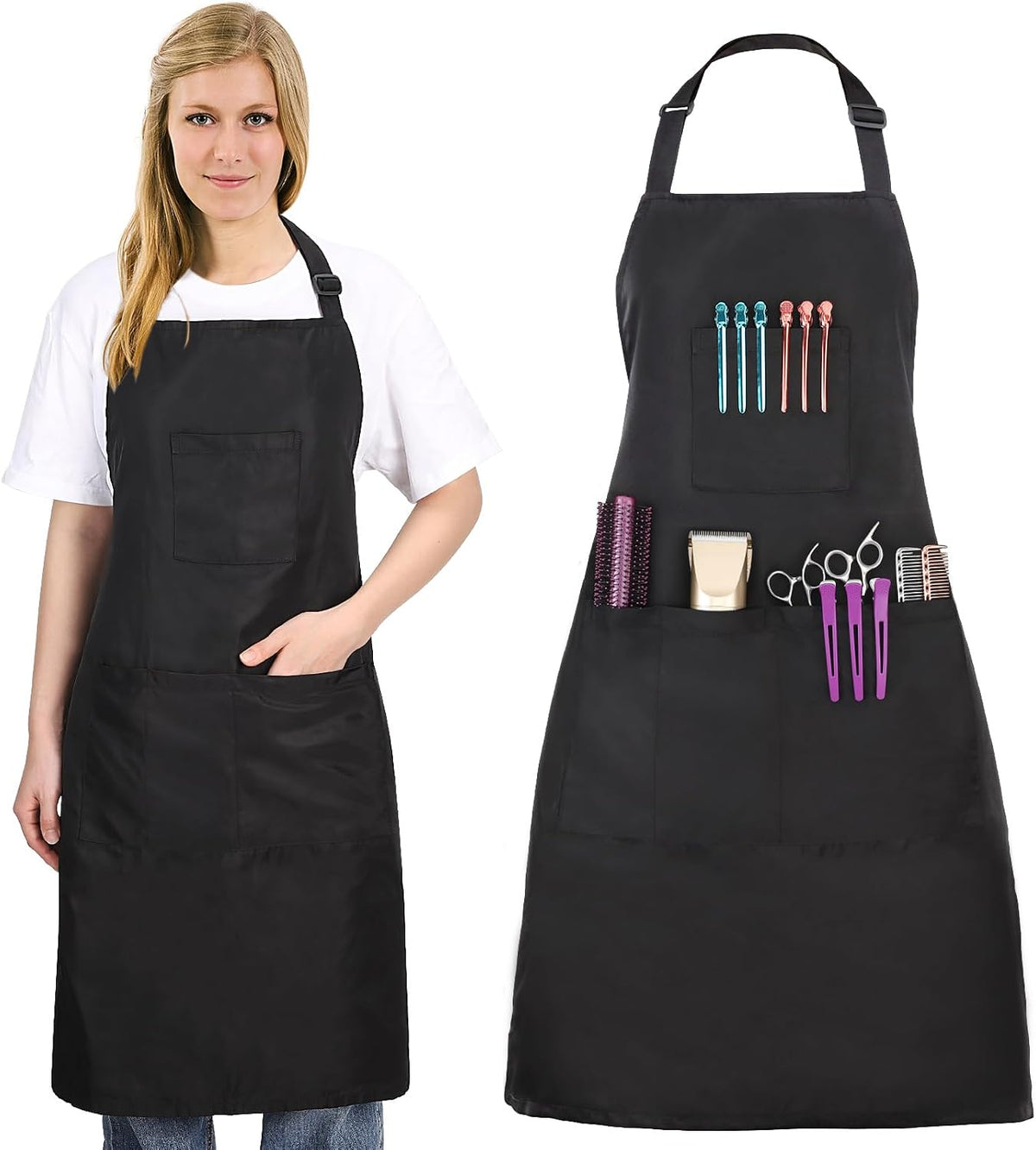 Bilko self Apron for Salon good quality with pockets