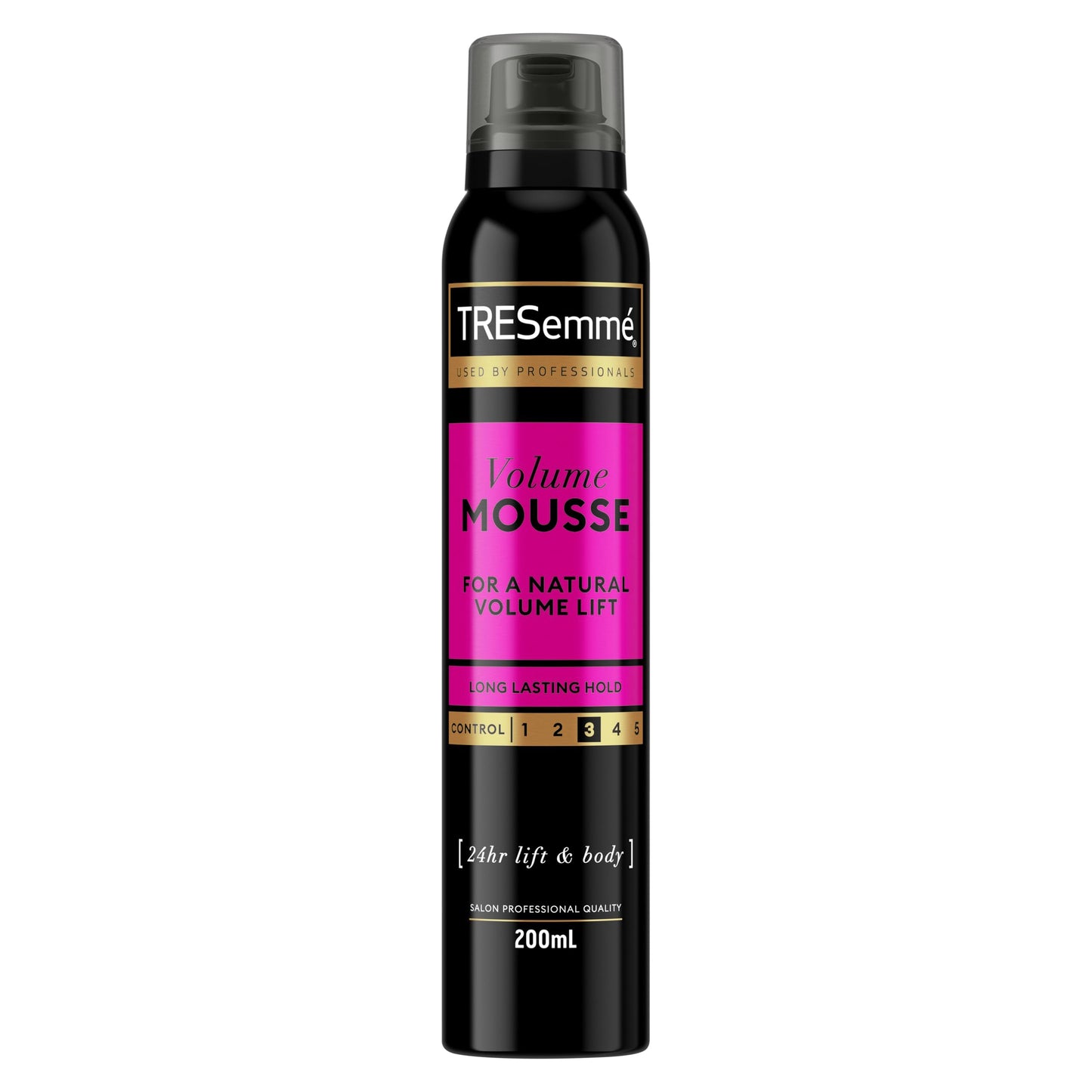 Tresemme volume mousse for natural volume lift long lasting hold 200ml