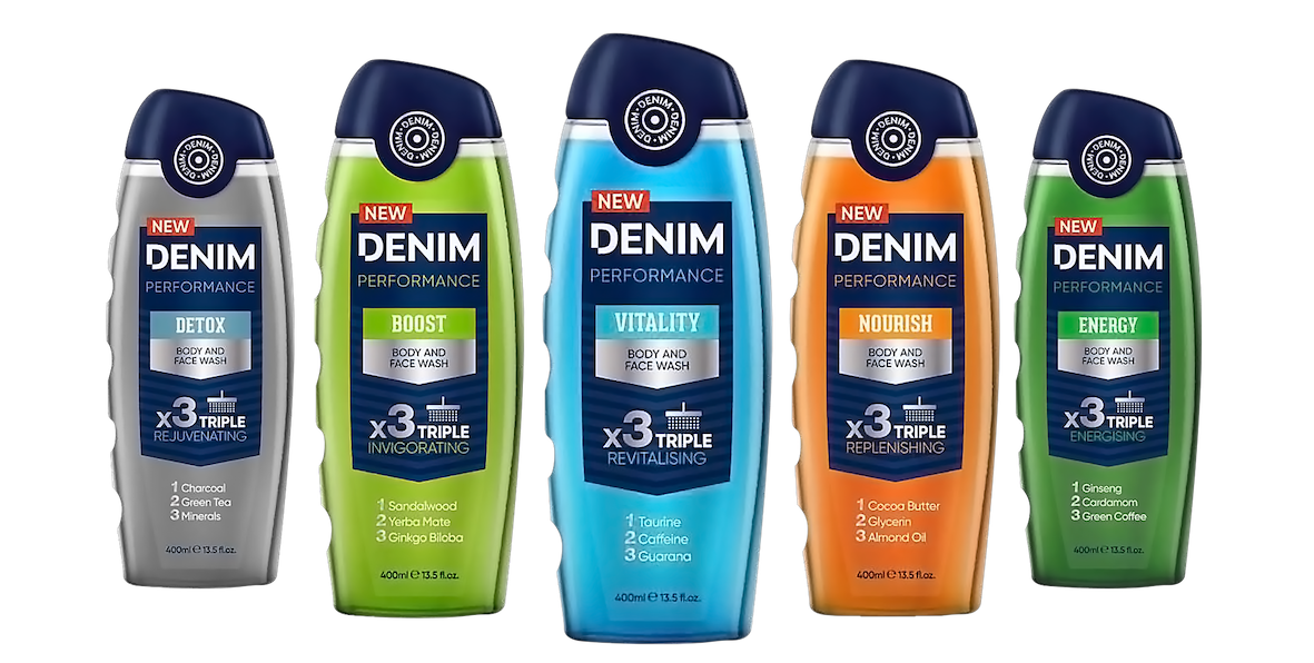 Denim performance body wash 250ml