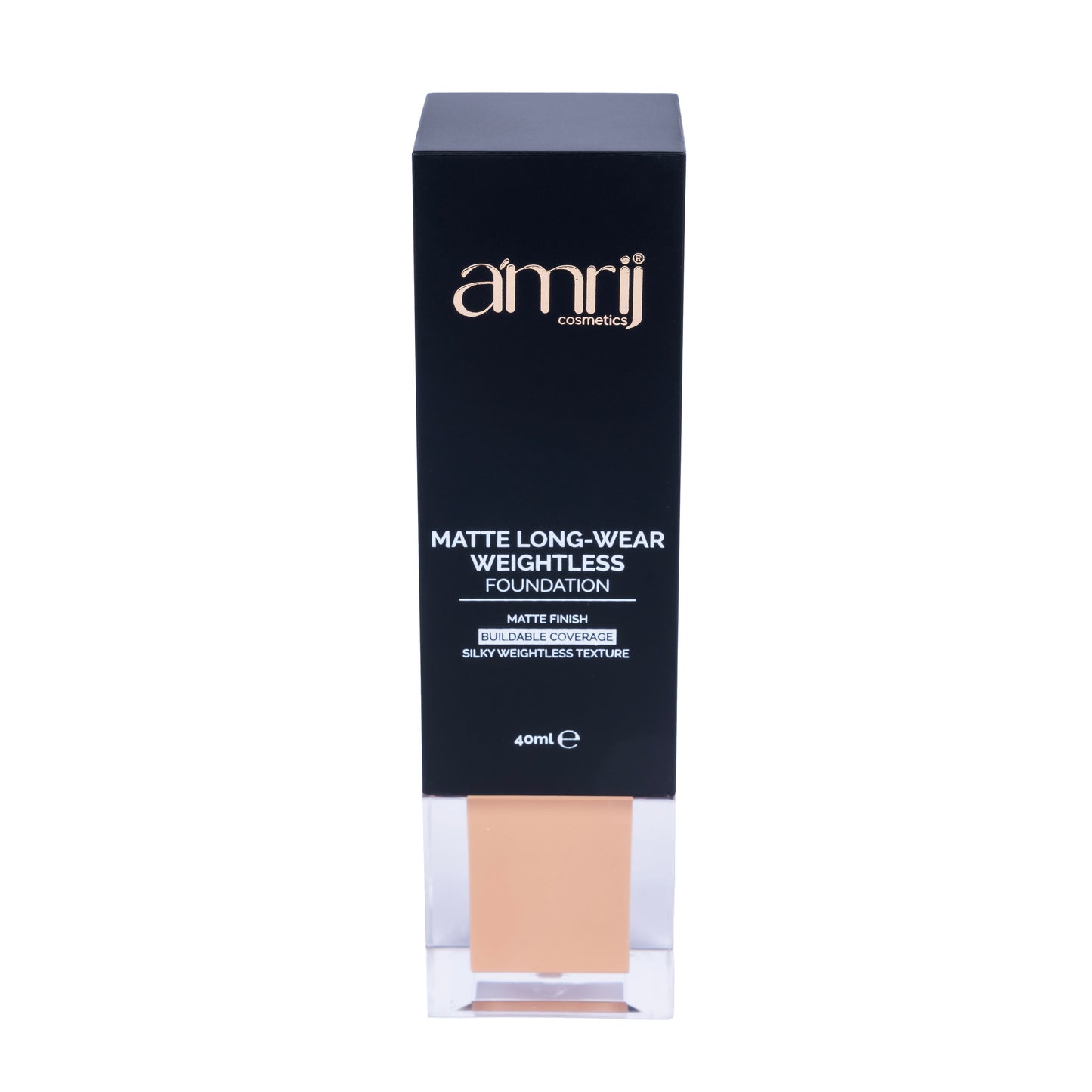 Amrij MATTE LONG WEAR WEIGHTLESS Foundation