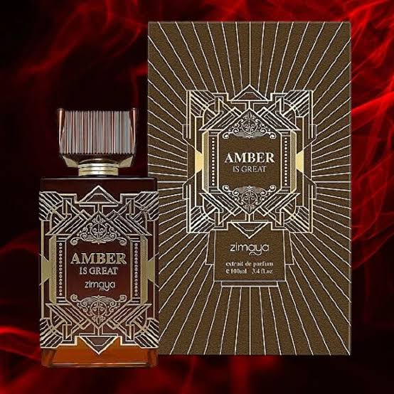 Zimaya amber is great eau de Perfume 100ml
