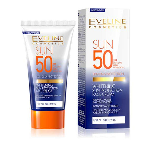 Eveline SunBlock Whitening Protection Cream SPF 50 50ml