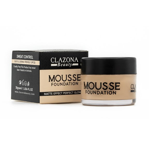 Clazona Matte Mousse Foundation