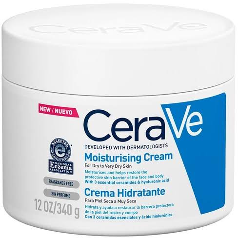 CERAVE MOISTURIZING CREAM FOR FACE AND BODY 340gm