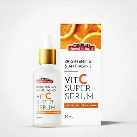 Saeed Ghani Vitamin C Brightening & Anti-Aging Super face Serum 30ml
