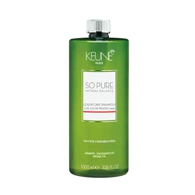 Keune so pure color care shampoo Jasmine , sandalwood, argan oil sulfate free shampoo 1000ml