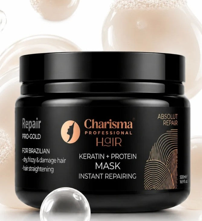 Charisma professional Hair Mask – Double Effector Keratin + Protein Instant Repairing