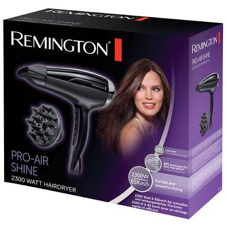 REMINGTON PRO-AIR SHINE HAIR DRYER D5215 with 1 year warranty