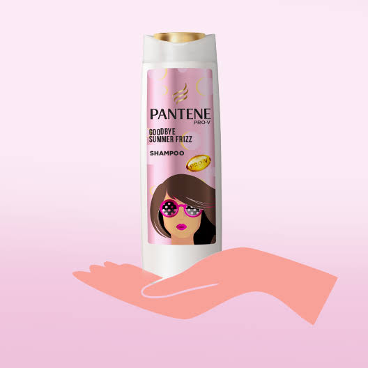 Pantene Goodbye Summer Frizz Shampoo 185ml