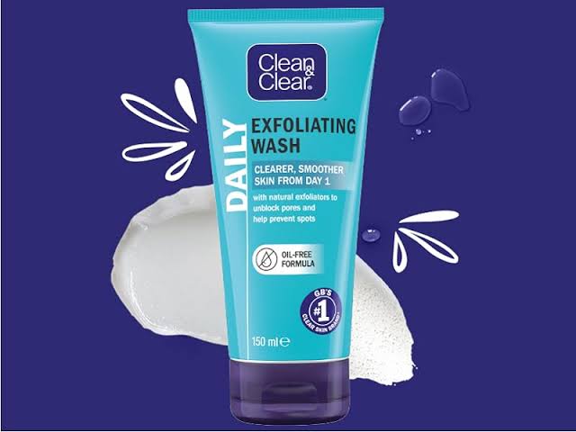 Clean & Clear exfoliating daily wash 150ml