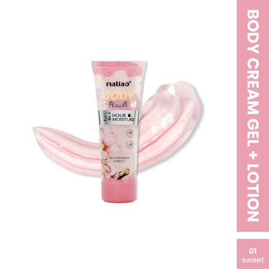 Maliao body cream+ lotion 01 Sweet 24 hours moisture 120gm