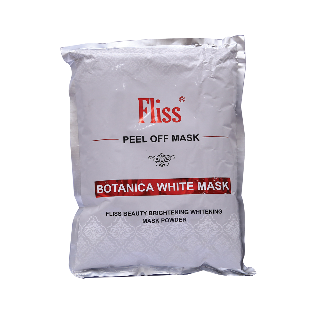 Fliss Peel OFF Whitening Powder Mask Botanica White 1000gm