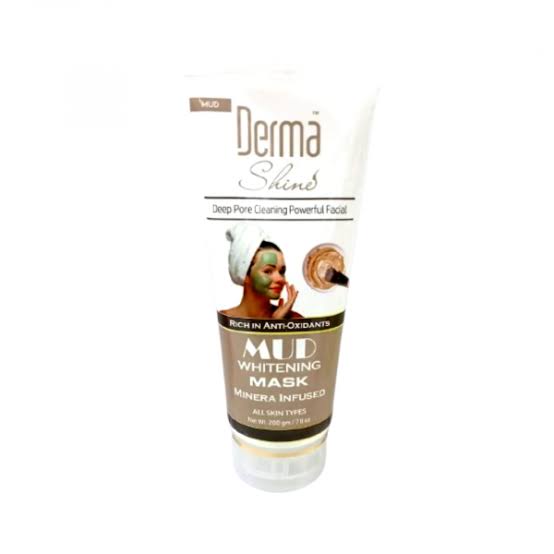 Derma Shine Face MUD Mask 200Gm